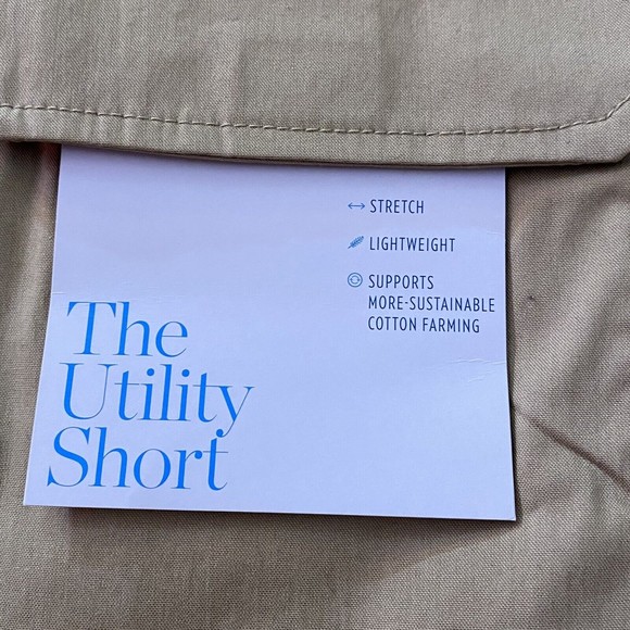 Croft & Barrow Men's The Utility Short Inseam 8” NWT Tan/Khaki Size 44 - Picture 8 of 12